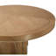 Villa Cherie Round Mahogany Wood Dining Table