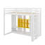 Lit mezzanine simple en bois avec garde-robe, tablettes et armoire-1513622961