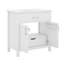 Meuble-lavabo de 30 pouces avec lavabo en céramique et beaucoup de rangement-115697494