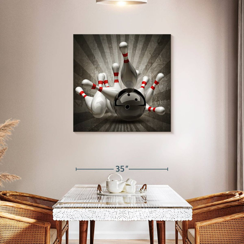 Sireci Fun Bowling, 36" H x 36" W