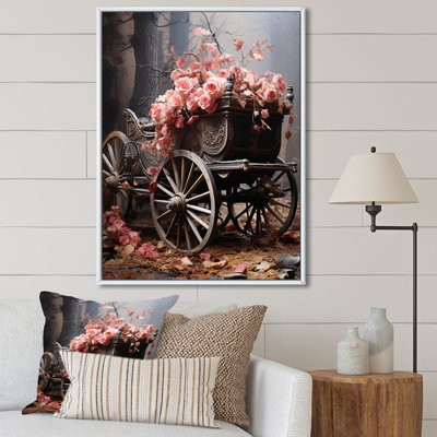 Romantisme, voiture de mariage rose II