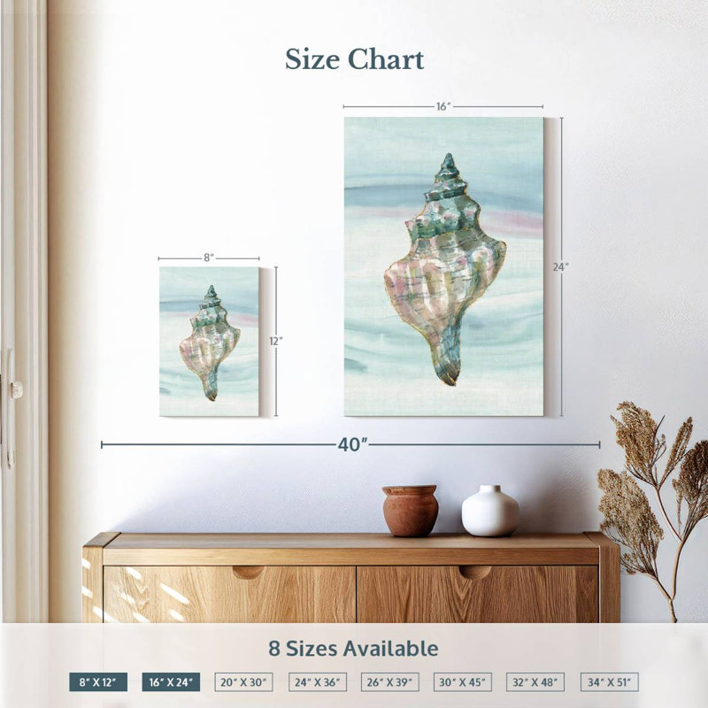 Ocean dream iv no filigree Aletra, H 12 po x l 8 po