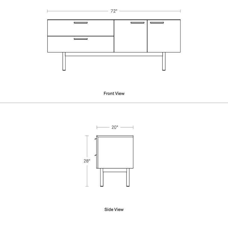 Shale 2 - Drawer Dresser