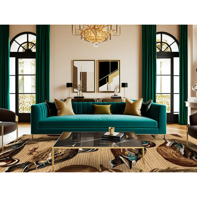 Washable Wood Duck Birds Area Rug