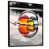 Black Floater Framed