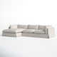 Reggio 2 - Piece Slipcovered Chaise L-Sectional