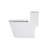 One Piece Ceramic Toilet 12 - Inch Rough In, Dual Flush 1.24/1.43 , Soft Closing Seat, Quiet & Efficient Flush, Skirted For Cleaner Experience With Less Dirt Buildup