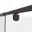 Porte de douche en verre 44-48 "x H 71" Piovt