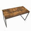 Bureau d'écriture rectangulaire avec pieds en métal-1376506062