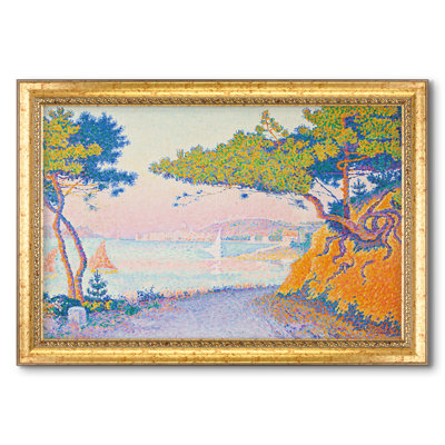 Golfe Juan, 1896 - Paul Signac - Toile encadrée sur mesure