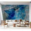 Murale abstraite pelez et collez - mosaïque saphir-623533216