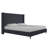 Ana King Upholstered Wingback Bed-100946350
