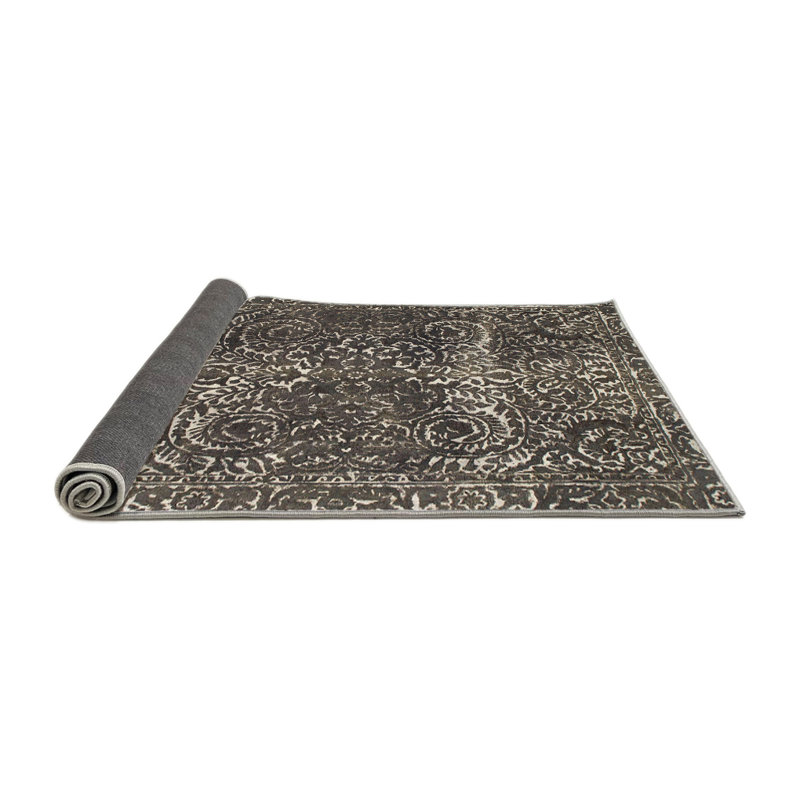 Tapis abstrait moderne 1278, Rond 5 pi