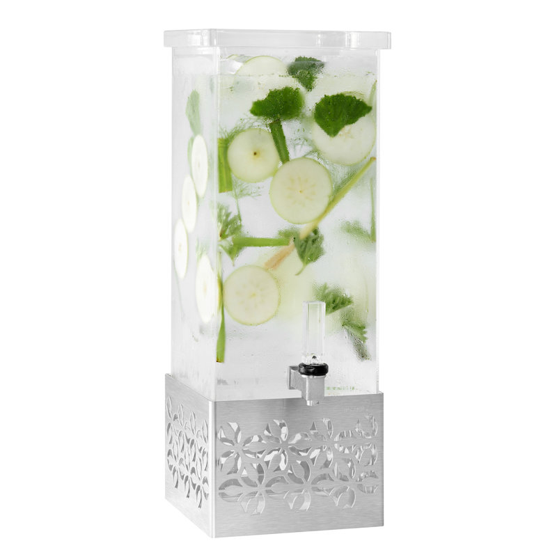 128oz. Beverage Dispenser, 26" H x 9" W x 9" D