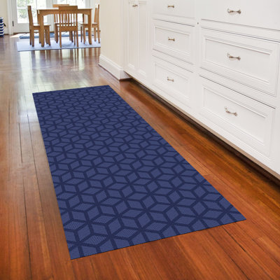 Un-Rug Cubics Rube Low Profile Kitchen Mat by Matterly