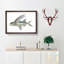 Flying Fish by George Shaw - Picture Frame Painting Print-55621082-55621083