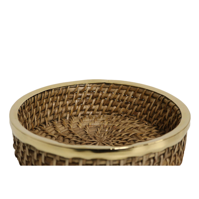 Bay Isle Home™ Wicker Decorative Basket