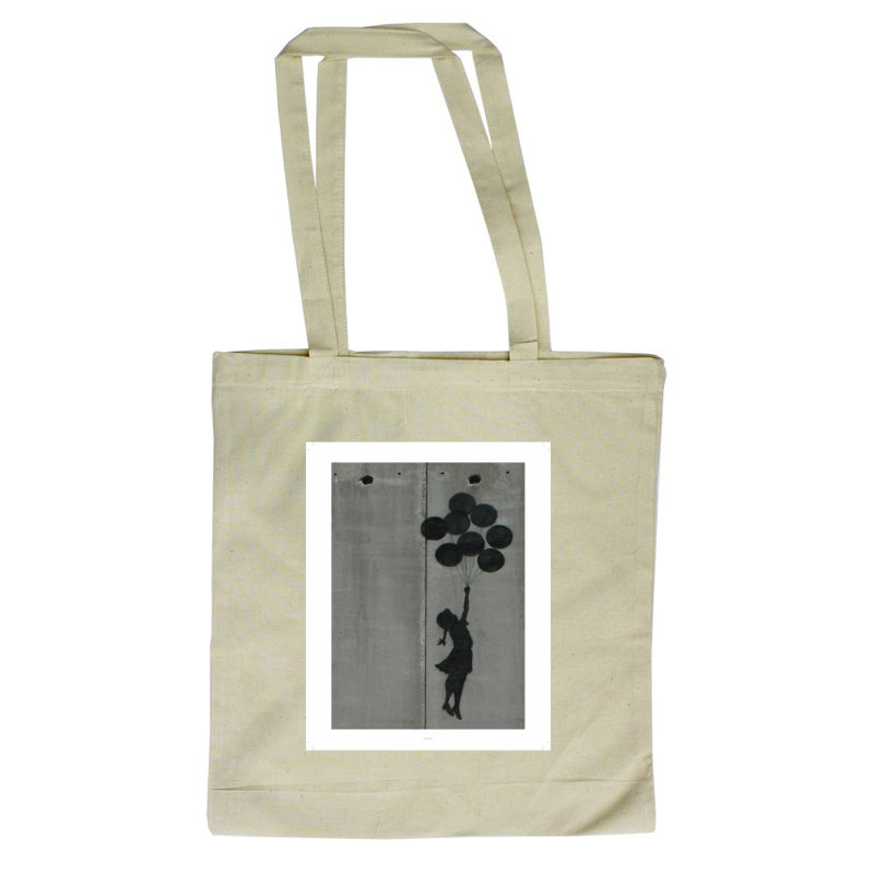 Balloon Girl Tote Bag