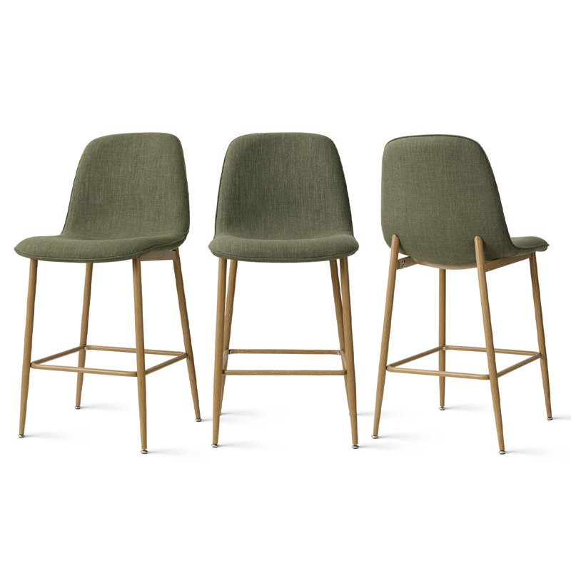 Ensemble de tabourets de comptoir 25,5 po, Vert