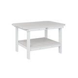 Berlin Gardens Regular With White Base Rectangle Table