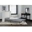 Lit escamotable avec matelas et rangement Rogelio