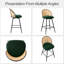 66 cm H Swivel Upholstered Bar Stool & Counter Stool with Metal Legs (set of 2 & set of 4)-2033917738-2033917739