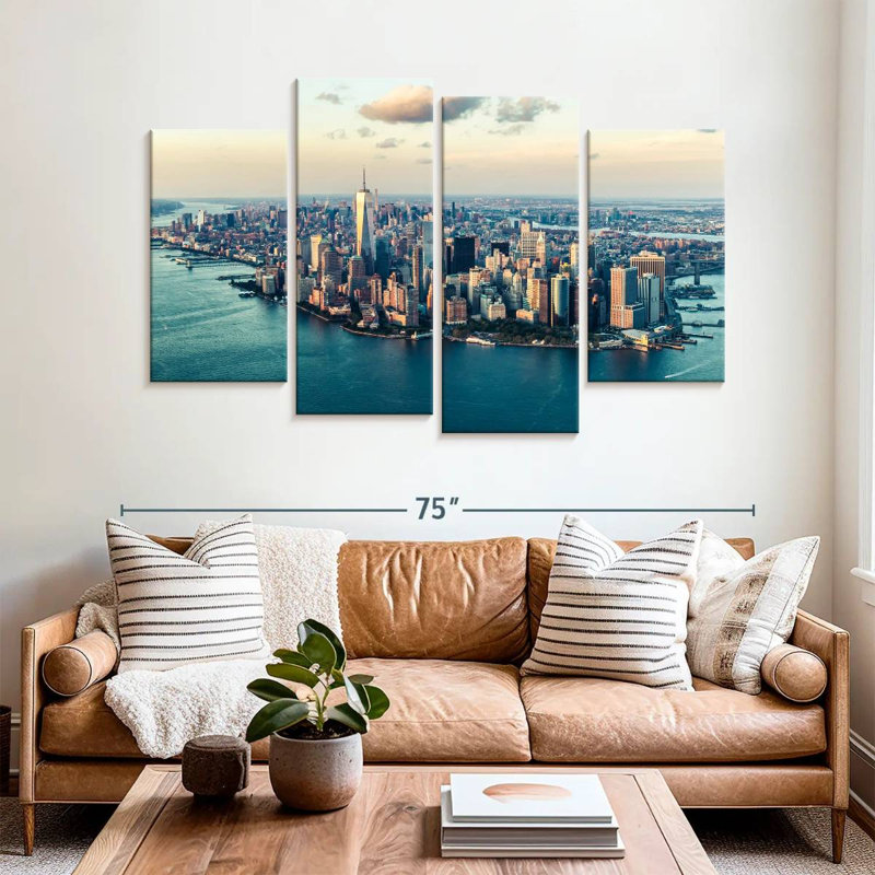 Ny city of dreams Sireci, H 42 po x l 68 po
