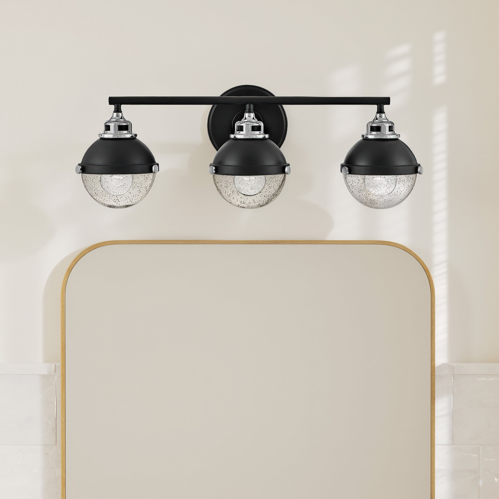 Kyoto 3 Light Dimmable Vanity Light