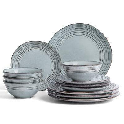 Piece Stoneware Dinnerware Set - Service for 4