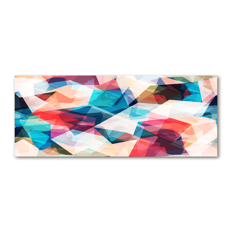 Mosaic Abstraction - Wrapped Canvas Print