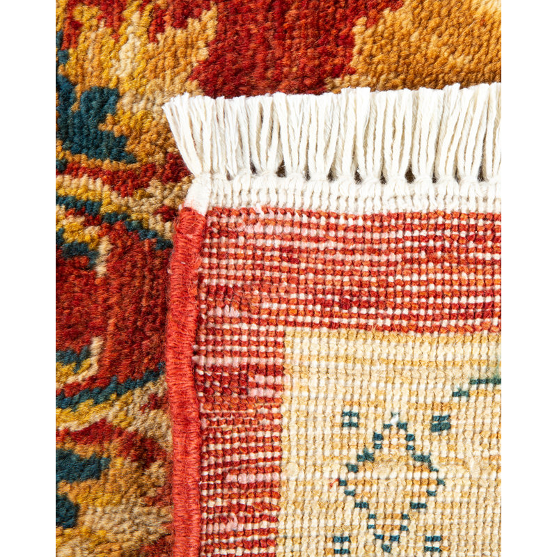Seidler One-of-a-Kind 6' 1" X 9' 1" Hand Knotted Area Rug