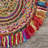 Whimsical Hand-braided Natural Fiber Jute Round Indoor Area Rug with Fringe-1564734169