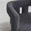 Petit fauteuil rembourré en tissu bouclé de 24 po de large Cleaven-771851382