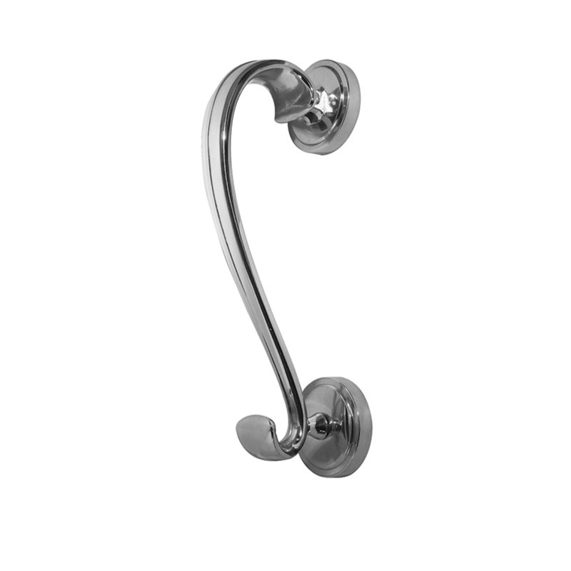 Sloane Door Knocker, Polished Chrome