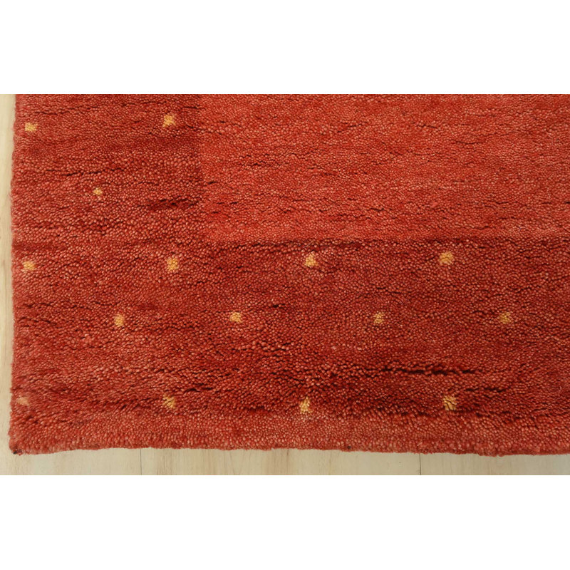 Rontavius One-of-a-Kind 3' X 9'10" Runner Wool Area Rug in Red