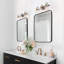 3 - Light Dimmable Brass Armed Sconce