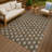 Machine Washable Indoor/Outdoor Chantille ACN2632 Floral Rug-1765109729-1765109728
