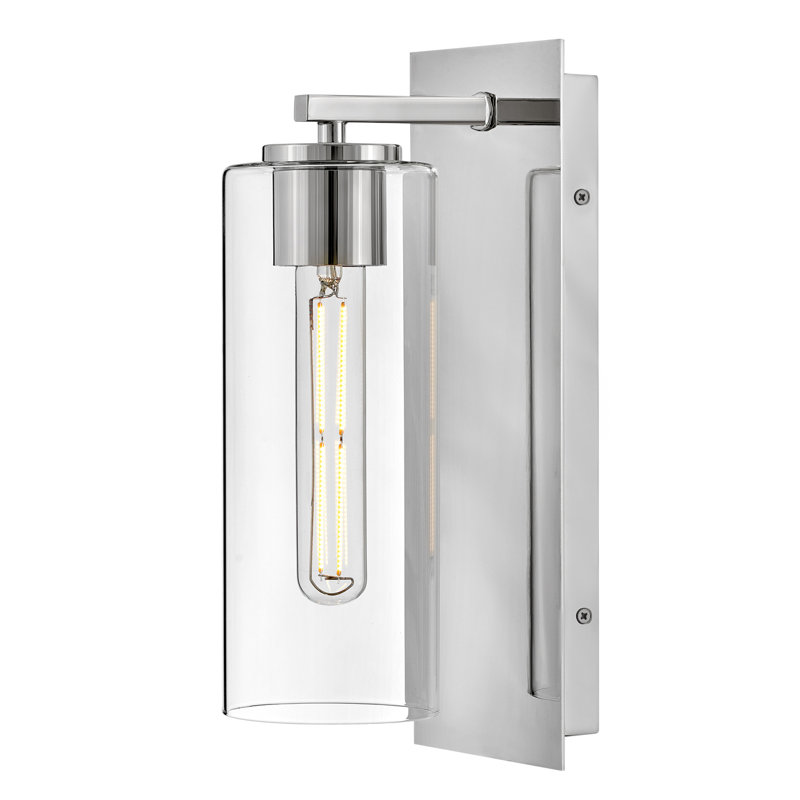 Applique murale Joss & Main Chimere, Nickel poli