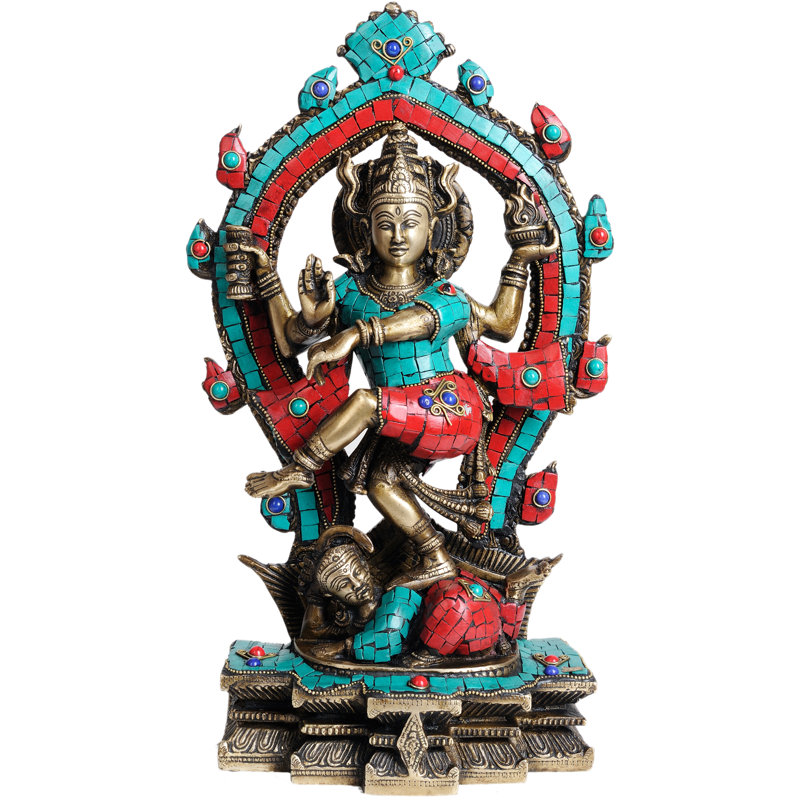 Shiva dansant comme Nataraja (avec incrustation)