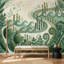 Murale Totem papier peint fougère de bambou-1357436883-1357436876