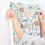 Papier peint artistique Bouquet neutre-112833538