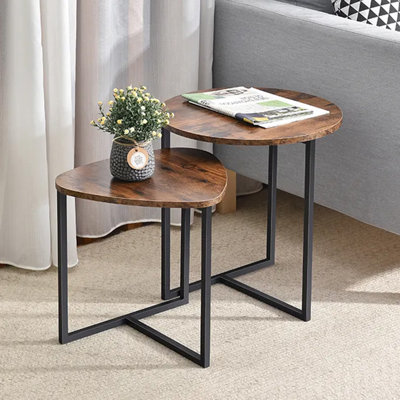 Tello Cross Legs Nest Of Tables