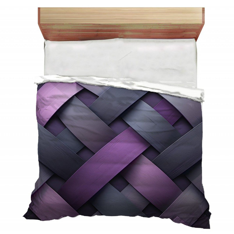 Édredon en microfibre / polyester pelucheux à la mode, Édredon grand