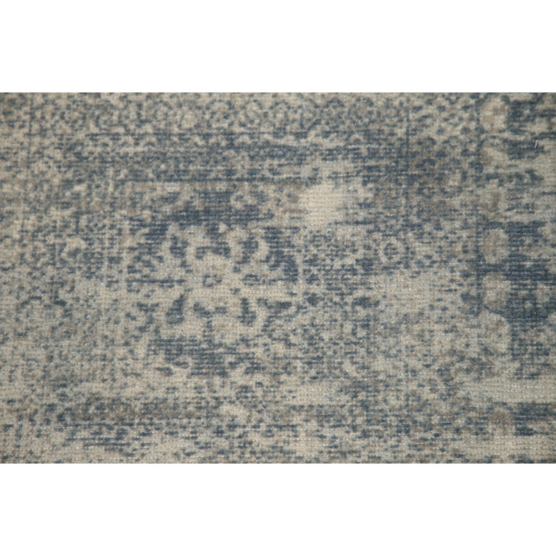 Tapis abstrait fait à la main 5 x 8 po