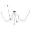 Mineral 5-Light Brass dimmable LED Chandelier-1670624177-1670624190
