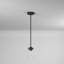 Luminaire suspendu cylindrique à 1 lumière Trimont