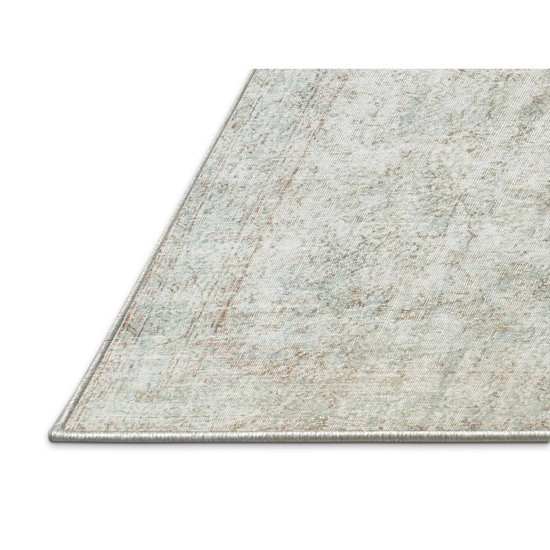 Tapis beige/gris traditionnel Monhegan, Rectangle 8 pi x 10 pi