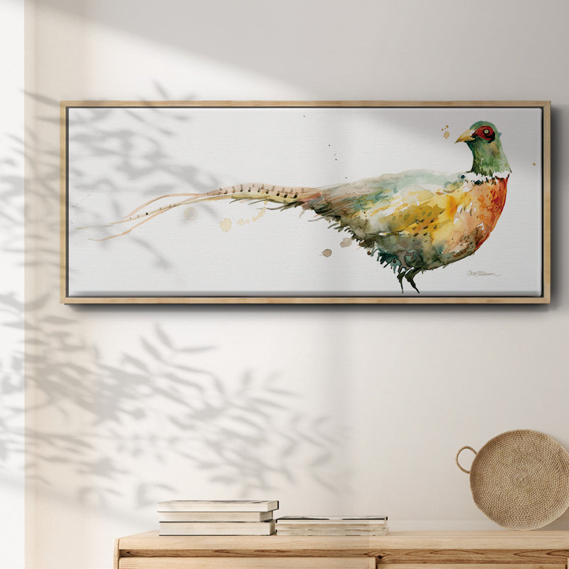Harvest Pheasant- Framed Canvas