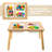 Kids Sensory Table Sand Water Play Table With 3 Storage Bins 1 Paper Roller- Activity, Play, Study, And Dining Table For Toddlers, Suitable for Kids' Playroom, Activity Center, Nurser