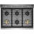 Frigidaire Professional 36" Dual-Fuel Freestanding Range